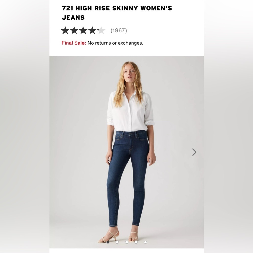 Levi’s 721 High Rise